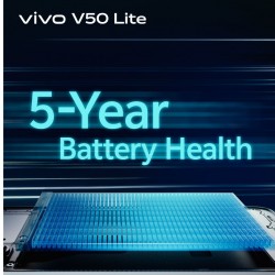 Vivo V50 Lite 5G Phantom Black 8GB+8GB Extended RAM/ 256GB ROM