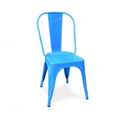 Fabio Chair Blue Finish