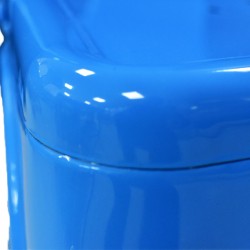 Fabio Chair Blue Finish