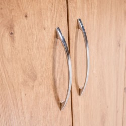 Brazilia Wardrobe 4 Doors Light Oak Hydrofuge Particle Board