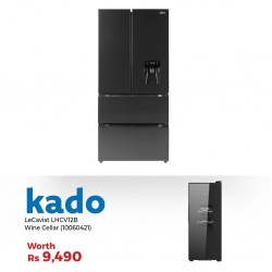 Defy DFF440 Refrigerator & Free LeCavist LHCV12B Wine Cellar Thermoelectric