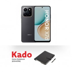 Honor X7d Velvet Black & Free Honor Notebook