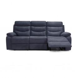 Burlington Recliner 3 Str Fabric Blue