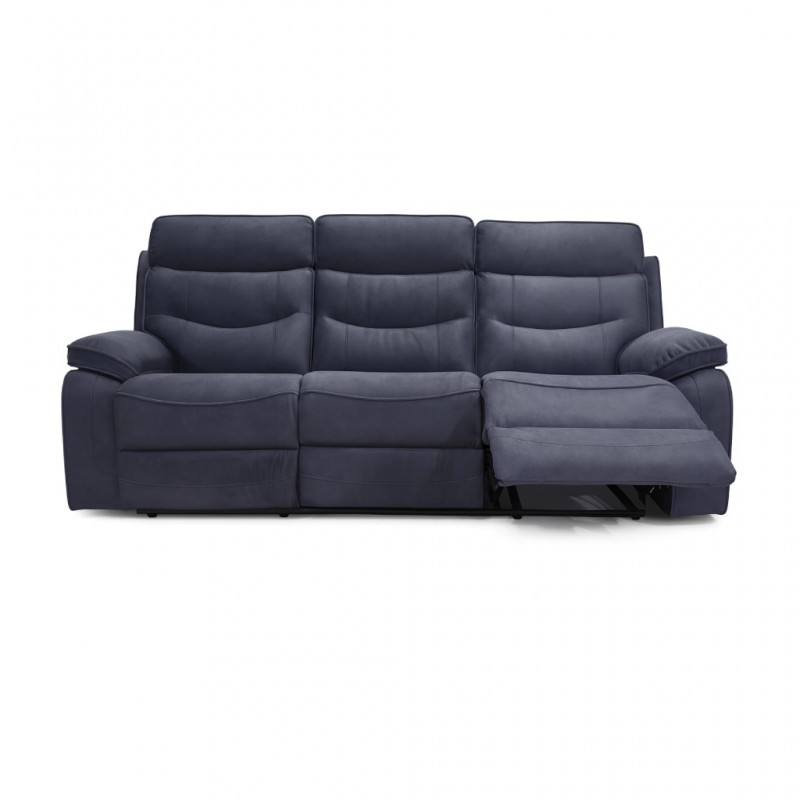 Burlington Recliner 3 Str Fabric Blue