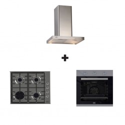 Defy DHG602 Built-in Hob + Defy DBO486E Built-in Oven + Defy DCH317 Cooker Hood
