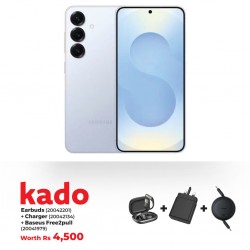 Samsung Galaxy S25 Plus Blue & FREE B15 EARBUDS BLACK & CHARGER & 2 Baseus Pull Mini 60w 1m Cluster Black Charging Cable