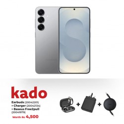 Samsung Galaxy S25 Plus Silver & FREE B15 EARBUDS BLACK & CHARGER & 2 Baseus Pull Mini 60w 1m Cluster Black Charging Cable