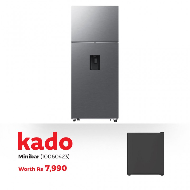 Samsung RT53DG7B14S9 Refrigerator & Free LeCavist LHMN44B Mini Bar Thermoelectric