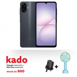 Samsung Galaxy A07 128GB Light Black & Free CHARGER AS-258 + MINI FAN HX-5A