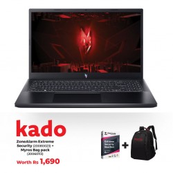 Acer Nitro V 15 Gaming Core i7-13620H ANV15-51-79HH & Free ZoneAlarm Extreme Security + Myros Backpack / Carry Case