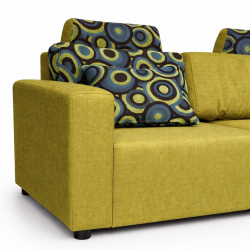 Picasso Sofa Corner Fabric Apple Green