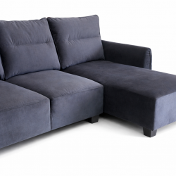 Taglia RHF Chaise + LHF 2S Fabric Noble Black