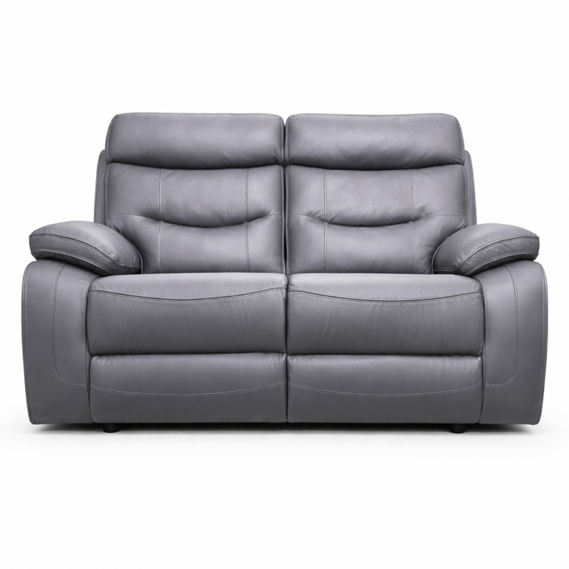 Burlington 2 Seater Fabric Dark Grey