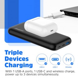 ENERGIZER POWERBANK QE10009PQ 10,000mAh