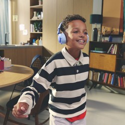 JBL KIDS JR 320 WIRED HEADPHONES BLUE