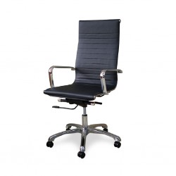 Fresco High Back Office Chair Executive Semi Leather Model ALU 01