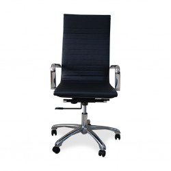 Fresco High Back Office Chair Executive Semi Leather Model ALU 01