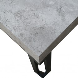 Elmond Coffee Table MDF & Metal Tube