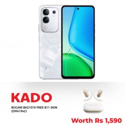 Vivo Y29 White 8GB+8GB Extended RAM/256GB ROM & Free BUGANI BH21019 FREE B11 SKIN