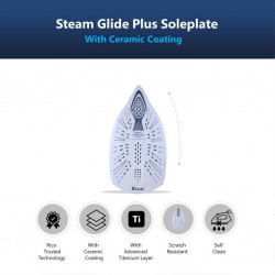 Rico SI2110 Blue/ Black Magic Steam Iron 2YW