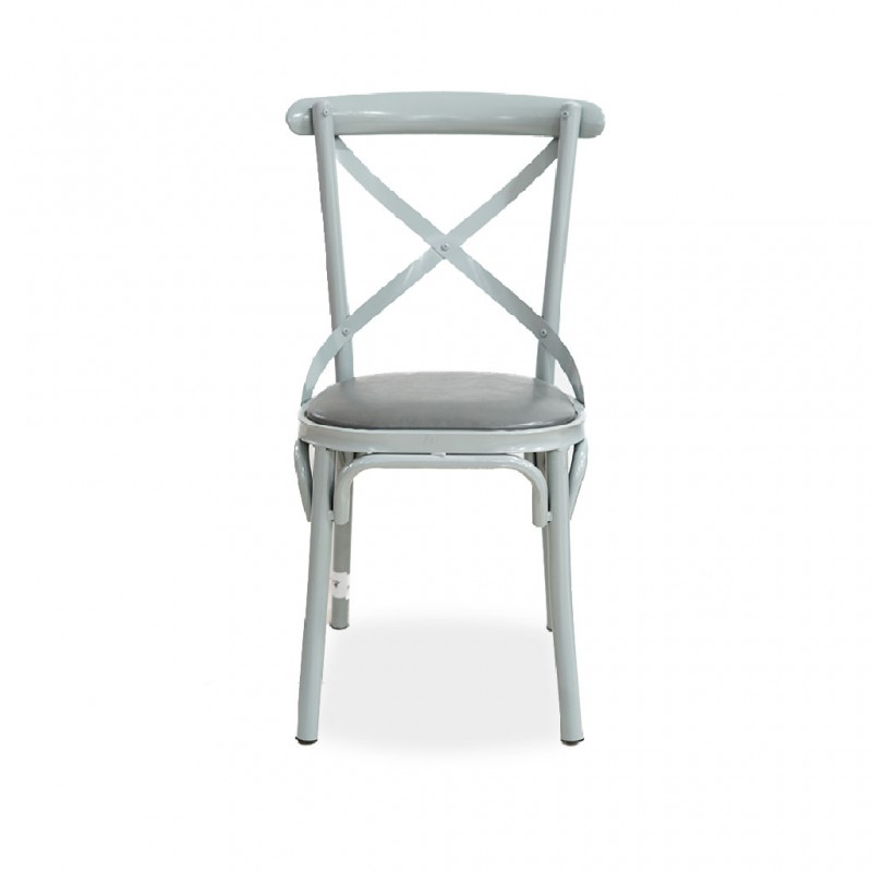 Flavia Chair Grey Colour Seat