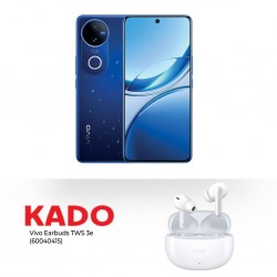 Vivo V50 5G Starry Blue 12GB+12GB Extended RAM/512GB & Free Vivo earbuds TWS 3e