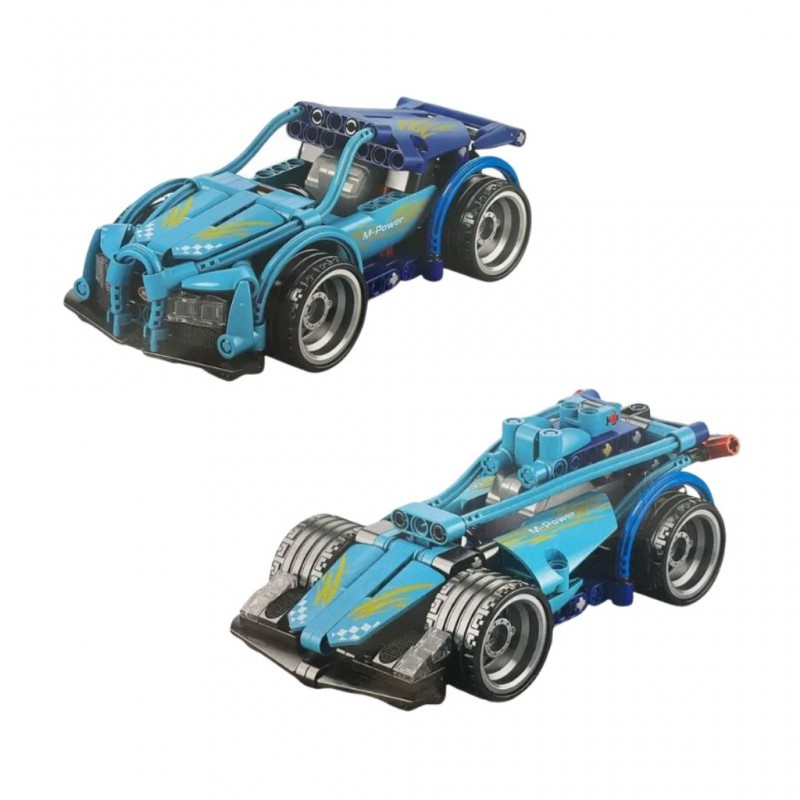 Pull Back Building Block Car 219 Pcs