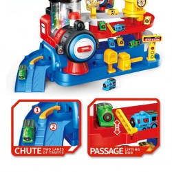 Masen Spray Electric Rail Train Parking Building JP588-87