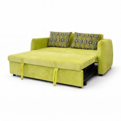 Globe Pull-Out Bed Fab A.Green Accent Alp Ink Seat