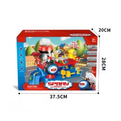 Masen Spray Electric Rail Train Parking Building JP588-87