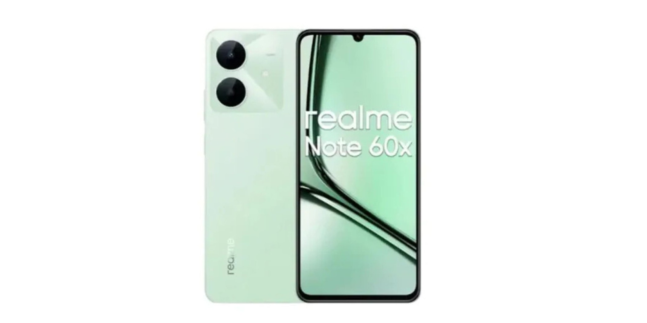 新品Realme Note 60 3GB/64GB Realme Note 60 Global Ver. Android Cell Phone (Black/4GB+128G/Dual