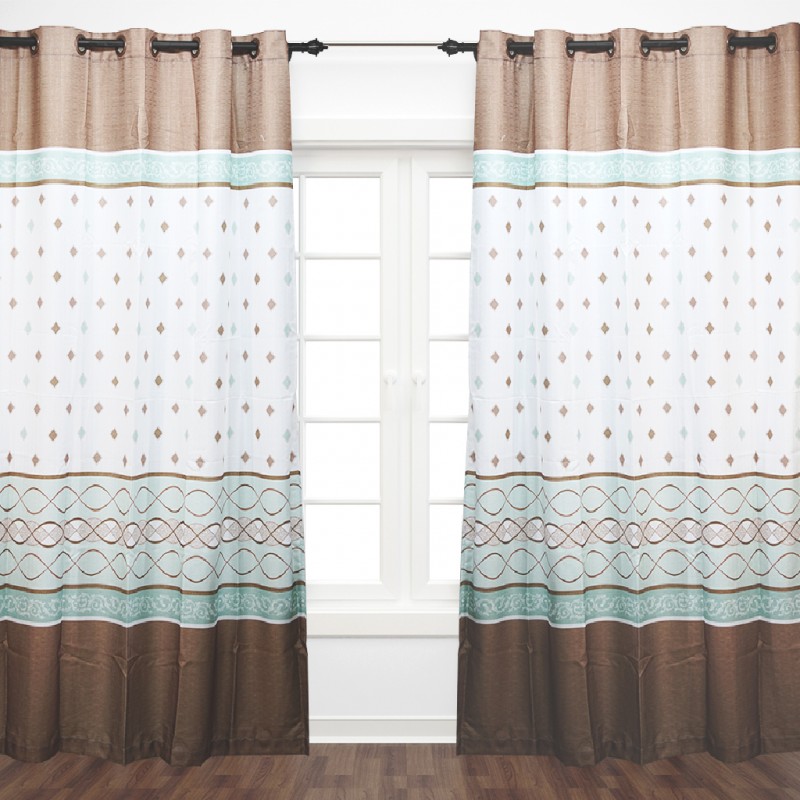 Woody Curtain 200x254cm Polycoton 438 Huo-20
