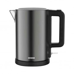 Ocean OCKTHI2217WXB Dark Inox 1.7L Cordless Kettle