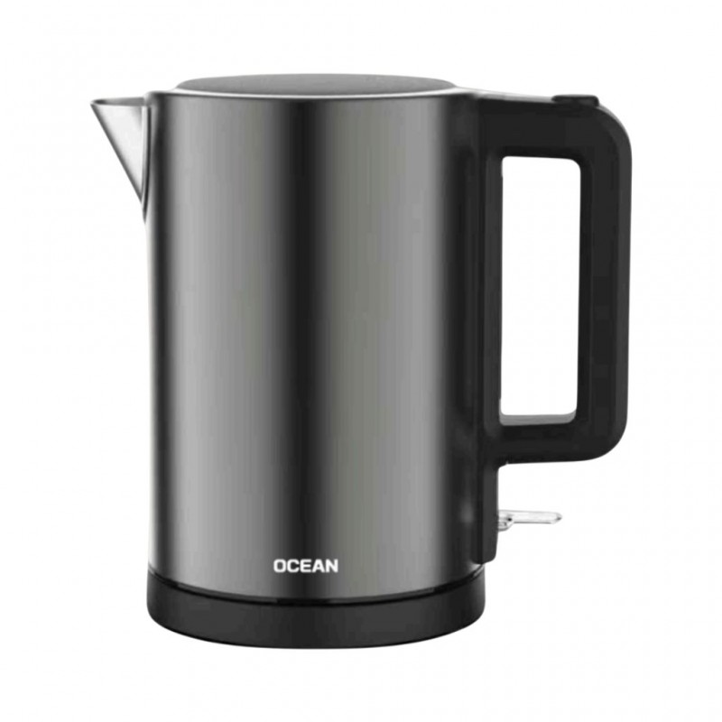 Ocean OCKTHI2217WXB Dark Inox 1.7L Cordless Kettle