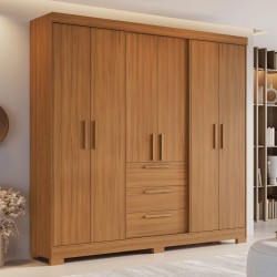 Lucia Wardrobe 6 Doors & 3 Drawers Freijo Trend