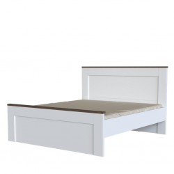 Pera Bed 180x200cm White/L. Oak