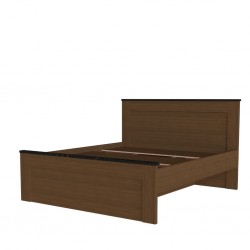 Pera Bed 180x200cm Amber Itauba/B.P Reali