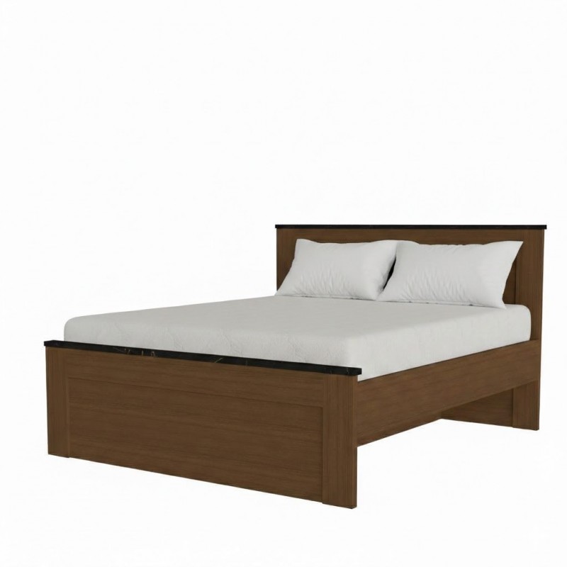 Pera Bed 180x200cm Amber Itauba/B.P Reali