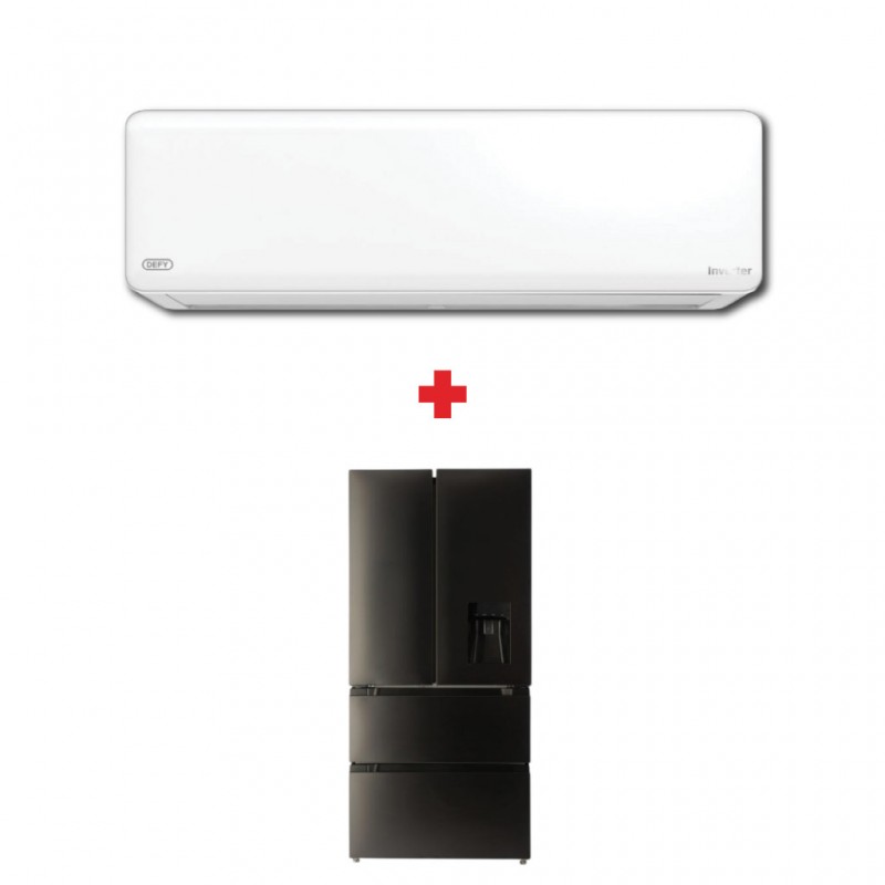 Defy DFF440 Refrigerator & Defy DA120IN-R32 / DA121IN-R32 Air Conditioner