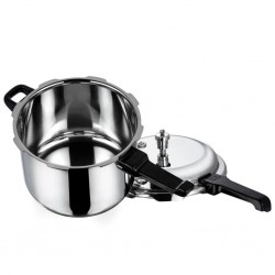 Vinod TCSB10 10L Regular S/S Outer Lid Induction Pressure Cooker
