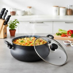 Vinod IZCH38 Zest Ceramica 3.8L Handi With Lid Induction Friendly