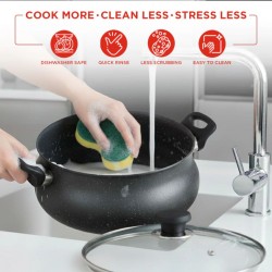 Vinod IZCH38 Zest Ceramica 3.8L Handi With Lid Induction Friendly