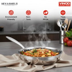 Vinod PXF24 Platinum Triply SAS Pro 24cm Frypan