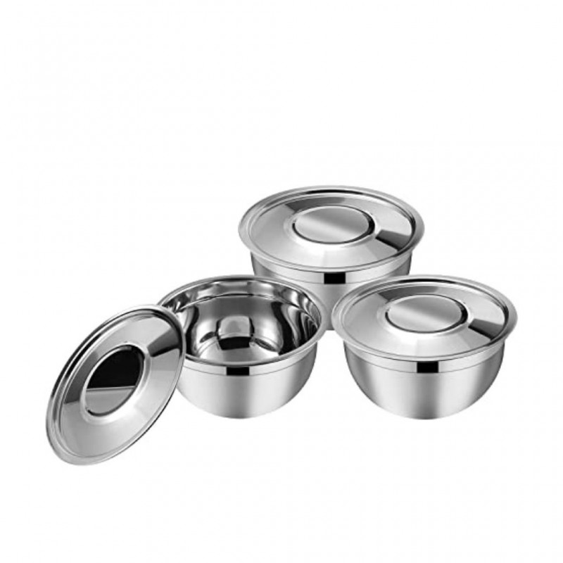 Kraft PBWC4 4pcs Serving Bowl Set With S/SLid