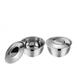 Kraft PBWC4 4pcs Serving Bowl Set With S/SLid