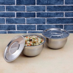 Kraft PBWC4 4pcs Serving Bowl Set With S/SLid