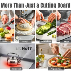 Kraft KCB39 39cm Stainless Steel Chopping Board