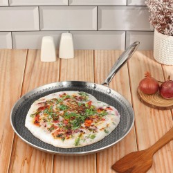 Vinod EXPTDT31 Platinum Triply SAS Pro 31cm Dosa Tawa