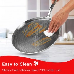 Vinod EXPTDT31 Platinum Triply SAS Pro 31cm Dosa Tawa