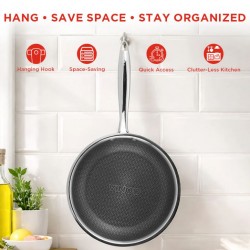Vinod PXSTP24 Platinum Triply SAS Pro 24cm Sautepan With Lid